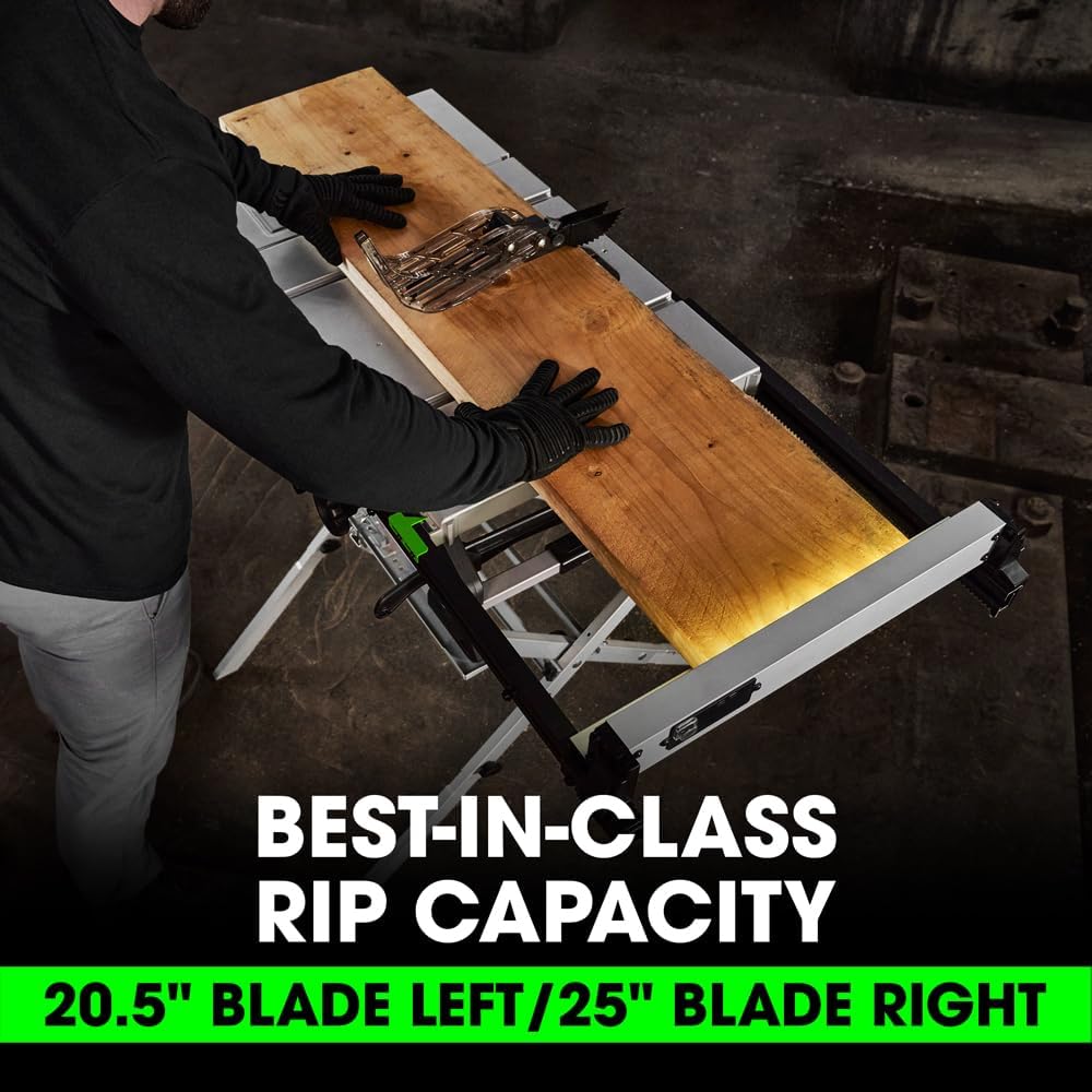 FLEX 24V Brushless Cordless 8-1/4-Inch Table Saw Tool Only, Battery and Charger Not Included - FX7211-Z