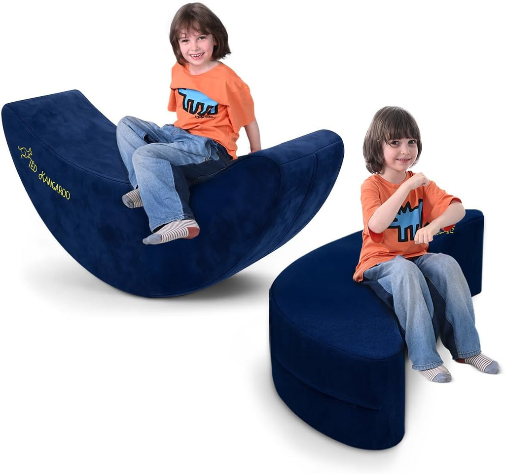 TED KANGAROO CloudBalance Sensory Chair | Flexible Active Seating for Kids | Classroom Rocker for Focus & Engagement | Durable Foam with Soft Cotton Cover