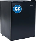 Avanti Mini Fridge for Home Office or Dorm, Auto Defrost with Reversible Door, Energy Star Rated, 2.2 Cu. Ft., Black