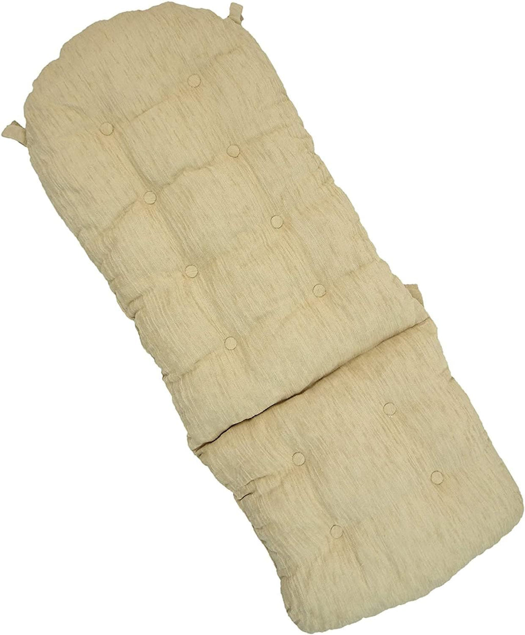 Bali Lounge Swivel Rocking Chair with Cream Cushion Natural Rattan Wicker Handmade, Natural Color