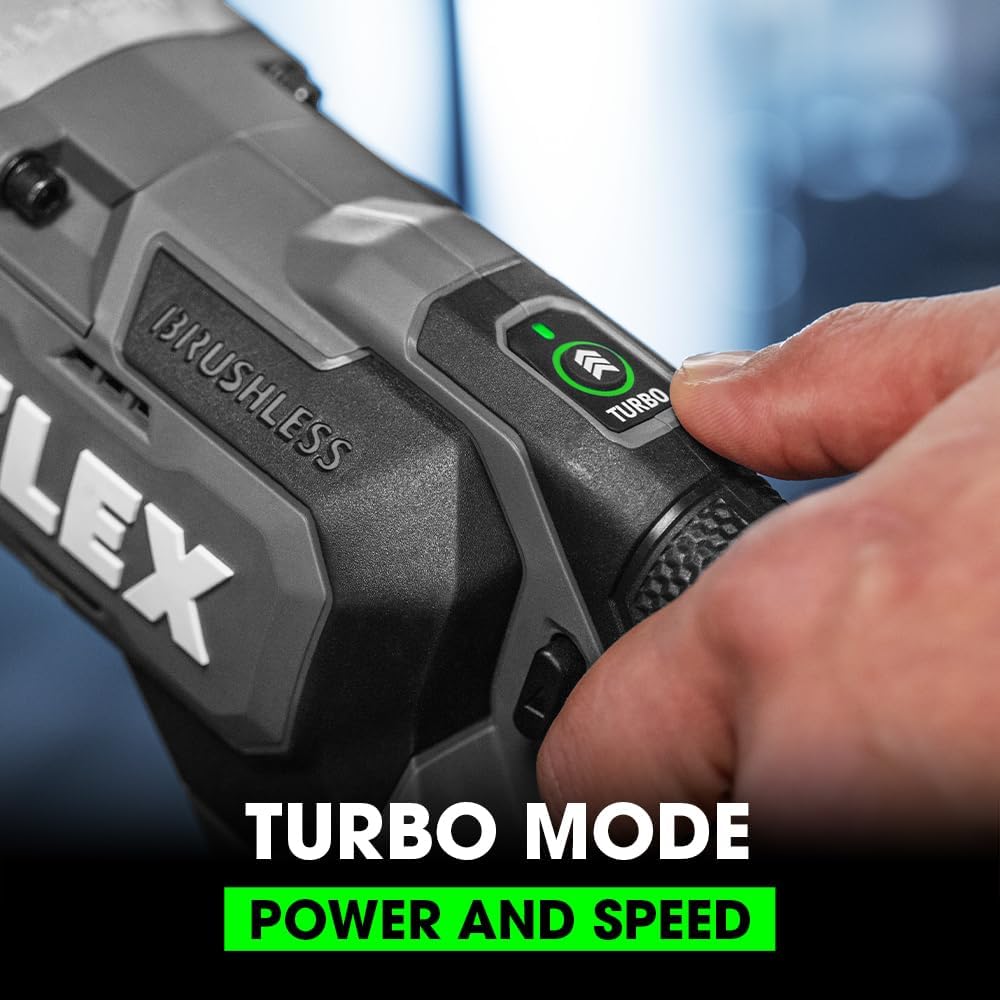 FLEX 24V Brushless Cordless 1/2-Inch 1,680 In-Lbs Torque Compact Right Angle Drill Driver Tool Only, Battery and Charger Not Included - FX1671-Z