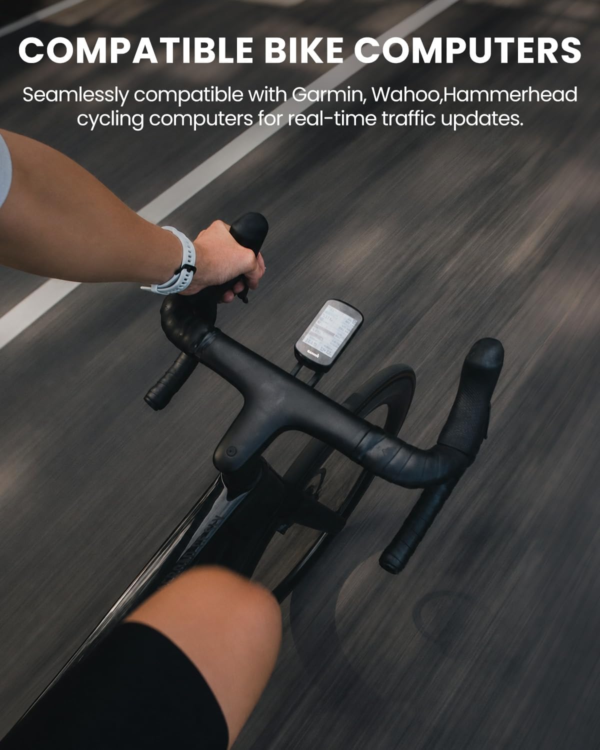 MagicShine SEEMEE R300 Bike Radar Tail Light with Smart Rearview Detection,270°Wide Angle Boosts Rider Awareness & Visibility Battery Life 100H,IPX6 Waterproof,ANT+ Compatible with Garmin/Wahoo