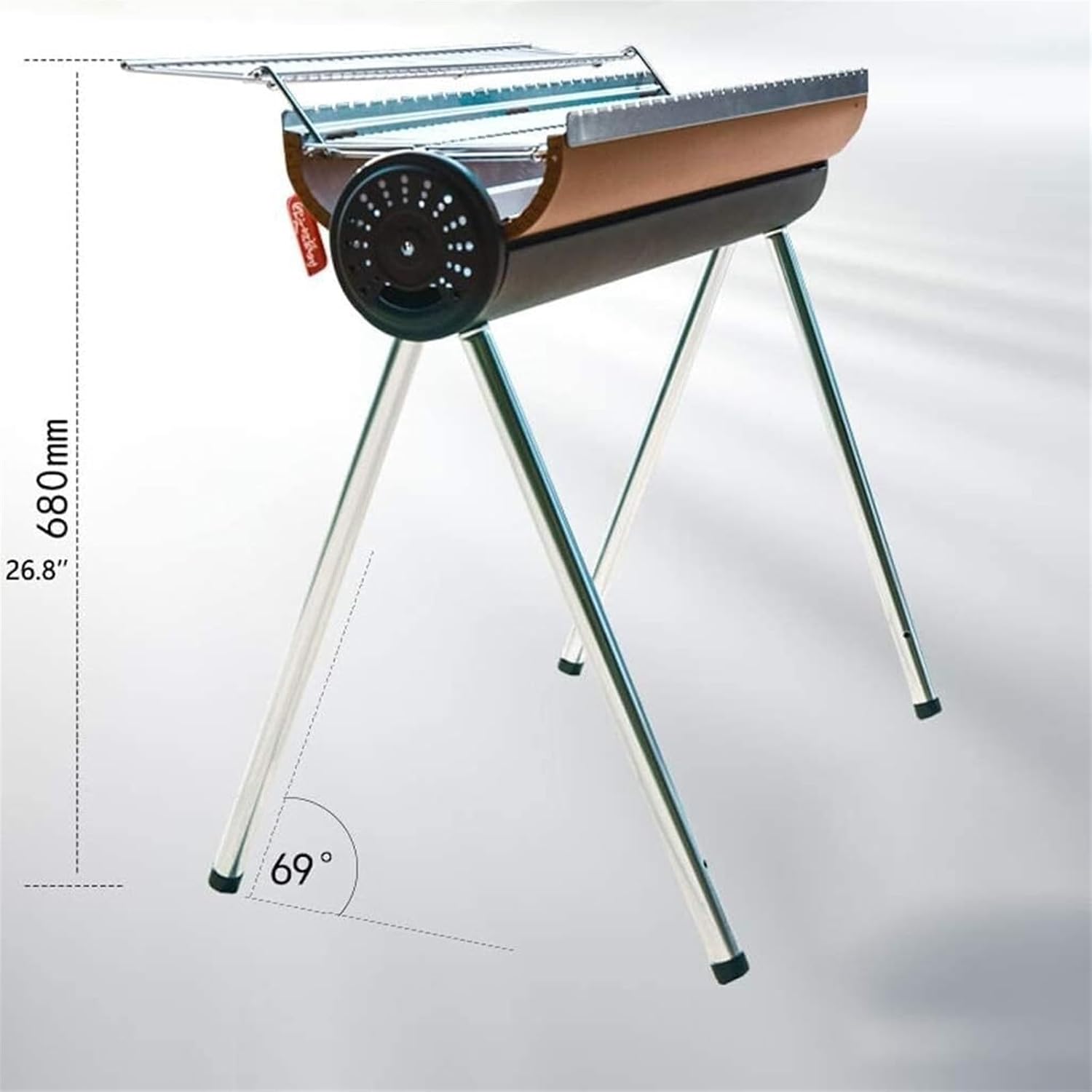 Portable Charcoal Grill Outdoor Iron Barbecue Grill Portable Folding Barbecue Camping Tools Charcoal Grill BBQ Grill for Outdoor