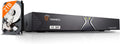 TIGERSECU Super HD 1080P 16 Channel DVR Security Recorder with 2TB Hard Drive, H.265 Hybrid 6-in-1 CCTV DVR Recorder Compatible with 2MP and 5MP TVI, AHD, CVI, Analog, RS485 PTZ and IP Cameras