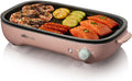 Grill for Outdoor Smokeless Indoor Grill 1200W Electric Grill Griddle Removable Non-Stick BBQ Grill Griddle Capacity for 3-5 People Practical Barbecue Tools Barbecue Grill