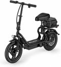 Electric Scooter, 350W/ 500W Motor, 19 MPH to 22MPH, 21 to 40 Miles Range, Dual Suspension, Dual Braking, App Control, Foldable Commuter E Scooter for Adults and Teens