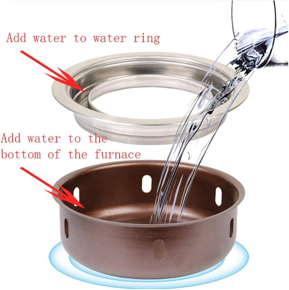 BBQ Barbeque Barbecue Grill,BBQ,Thickening Upgrade Grill,Korean Household Smokeless Charcoal Barbecue Grill,Indoor Outdoor (Color : A)