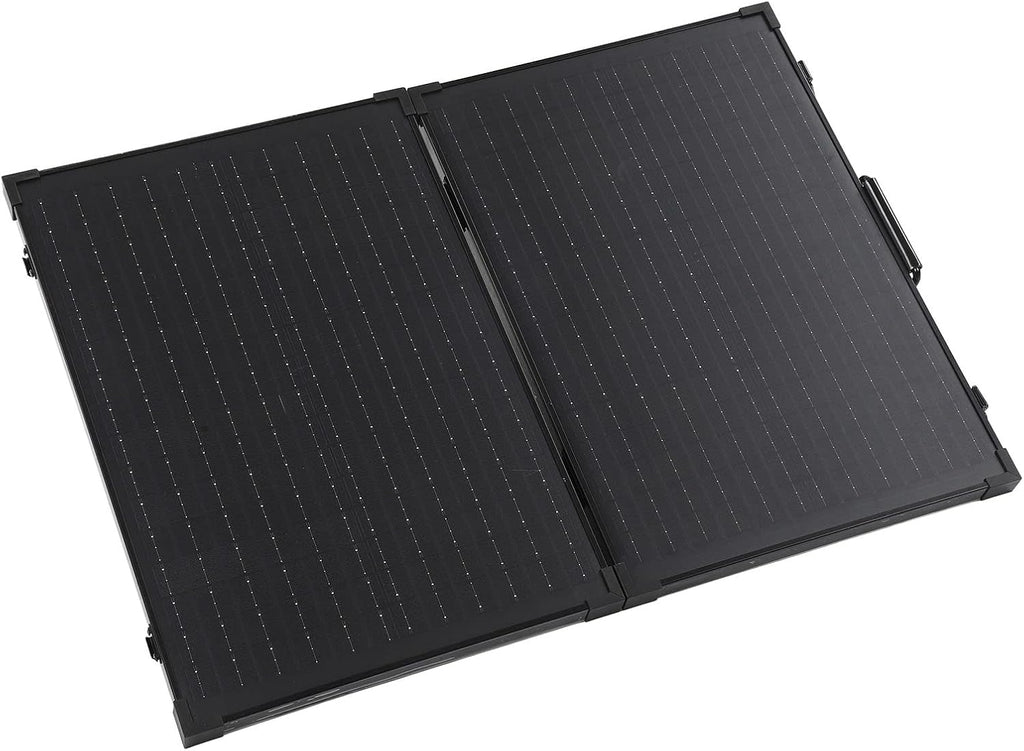 IP65 High Efficiency Foldable Solar Panel Portable Foldable Solar Generator Charger with Stand for Power Station (100W)