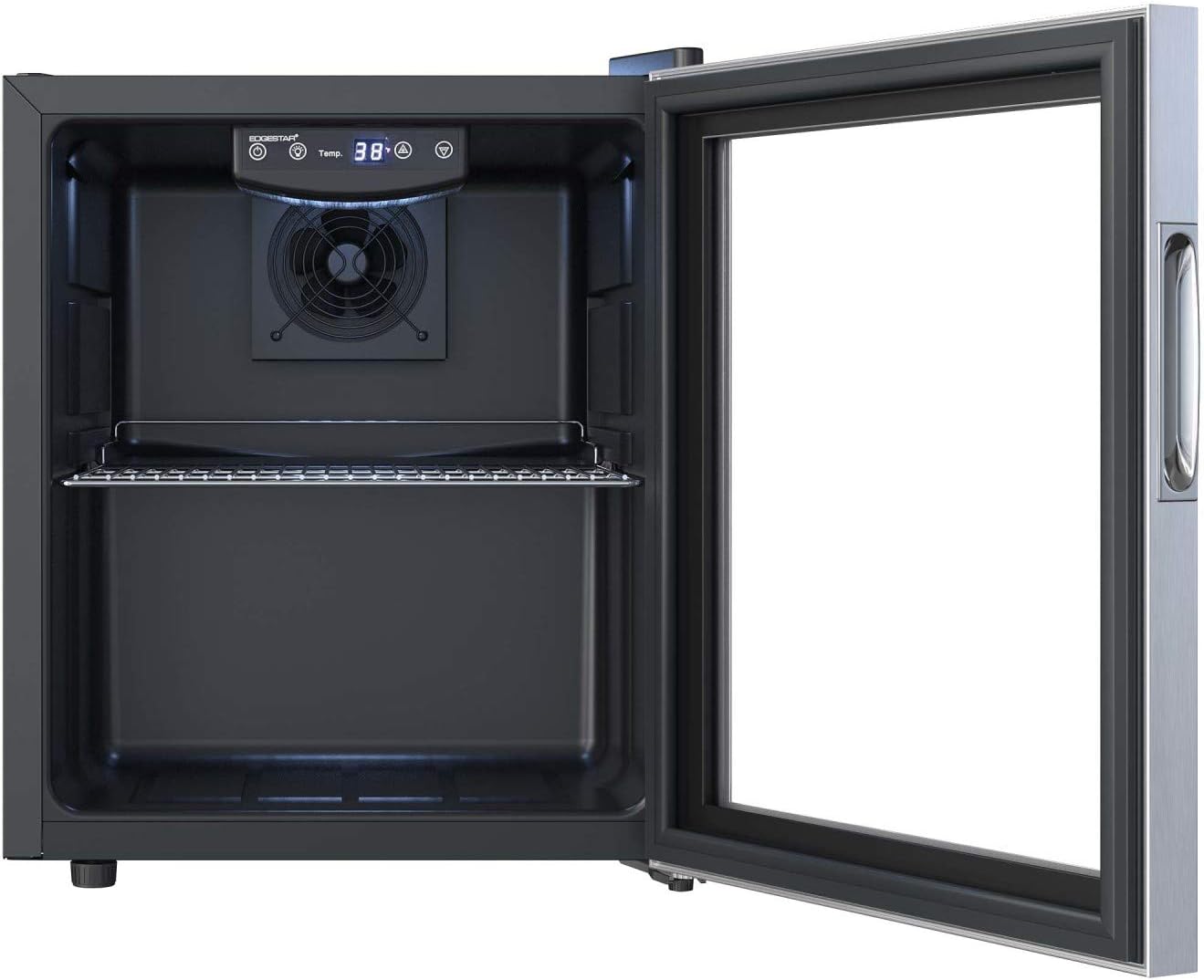 EdgeStar BWC71 18 Inch Wide 52 Can Capacity Extreme Cool Beverage Center - Stainless Steel