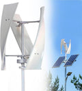 Upgraded 12000W Wind Turbine Generator Kit - 12V-220V Vertical Helix Blades with Charge Controller, Ideal for Marine, RV, Home, and Industrial Energy Solutions