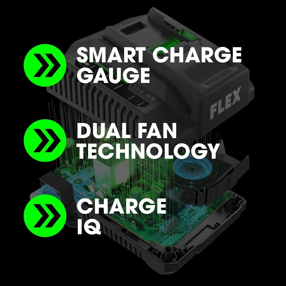 FLEX 24V 550W Lithium-Ion Battery Super Charger - FX0431-Z