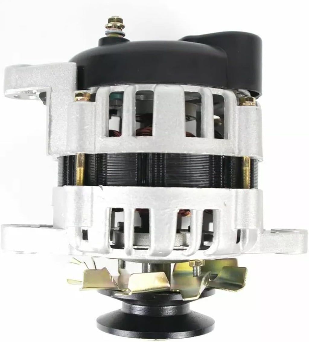 2000W Permanent Magnet Brushless Small AC Generator 110V/220V With Voltage Stabilization Pure Copper Wire Pulley Generator Low Speed Generator(110V)