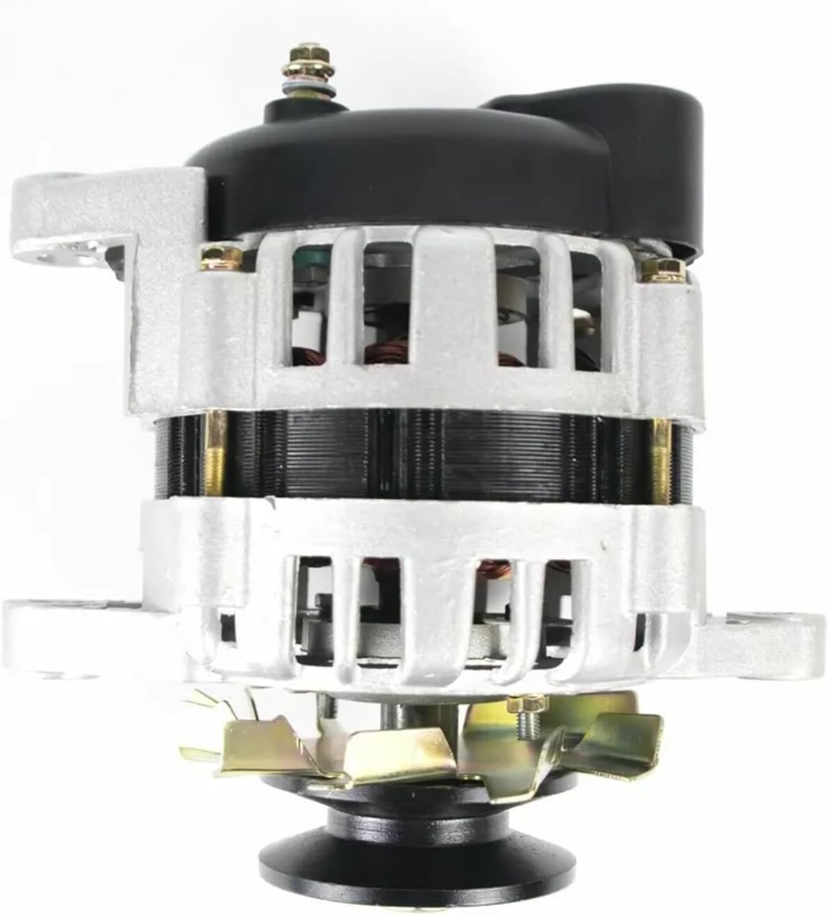 2000W Permanent Magnet Brushless Small AC Generator 110V/220V With Voltage Stabilization Pure Copper Wire Pulley Generator Low Speed Generator(110V)