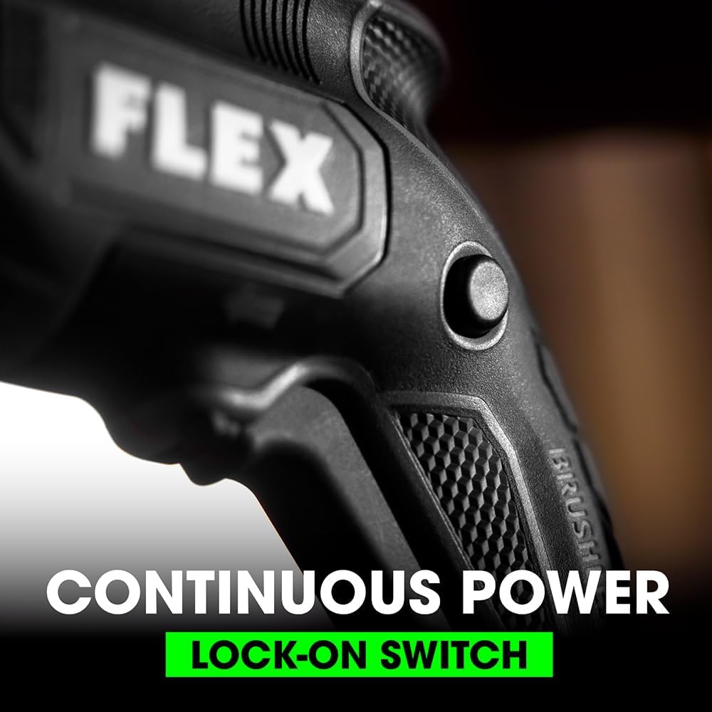 FLEX 24V Brushless Cordless 2-Tool Combo Kit: Drywall Screw Gun and Cut Out Tool with (2) 2.5Ah Lithium Battery and 160W Fast Charger - FXM203-2AA