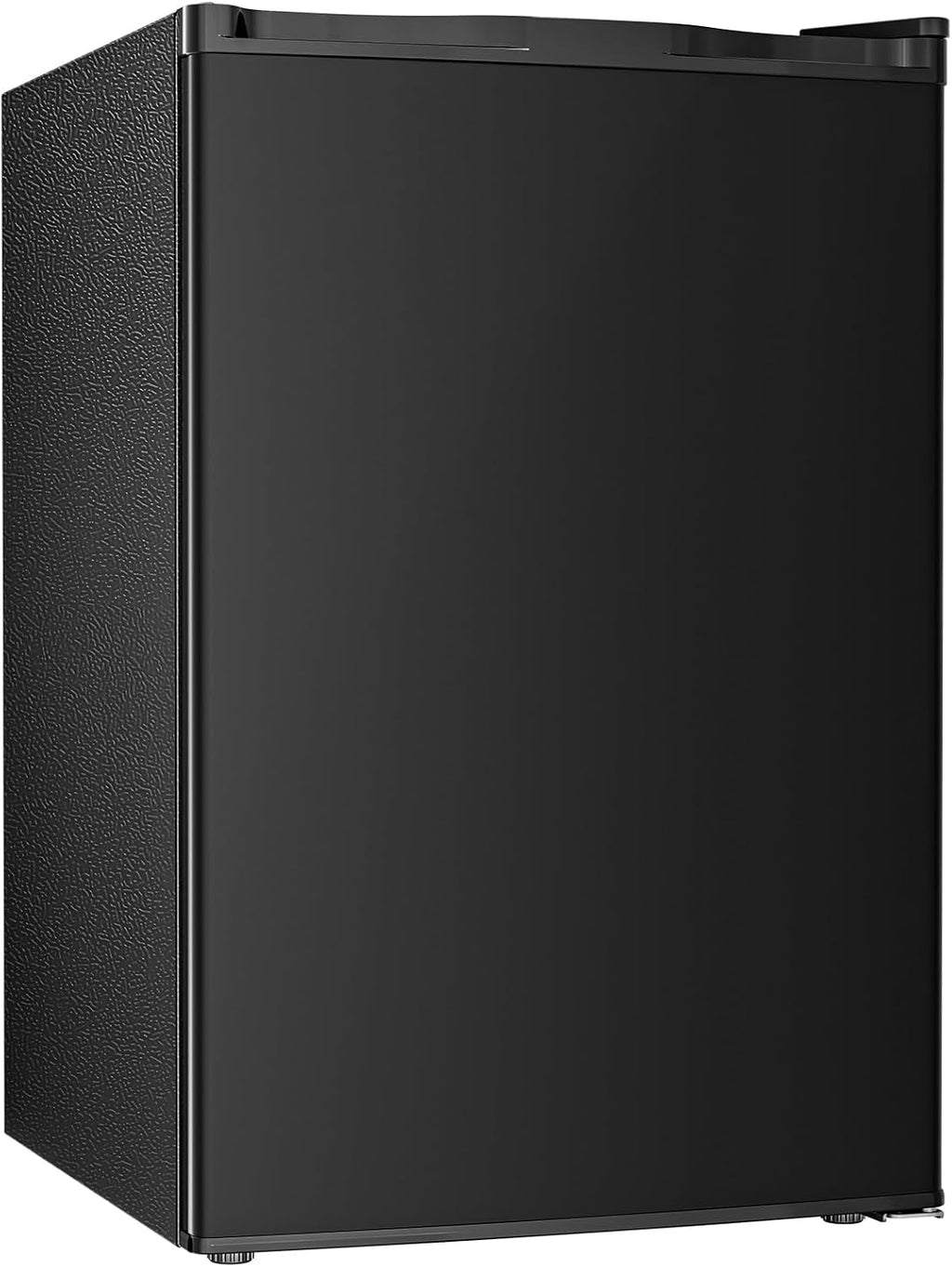 Antarctic Star 4.5 Cu.Ft Compact Refrigerator with Freezer,Mini Fridge Single Door with Adjustable Thermostat,Removable Glass Shelves for Apartment/Dorm/Office,BLACK