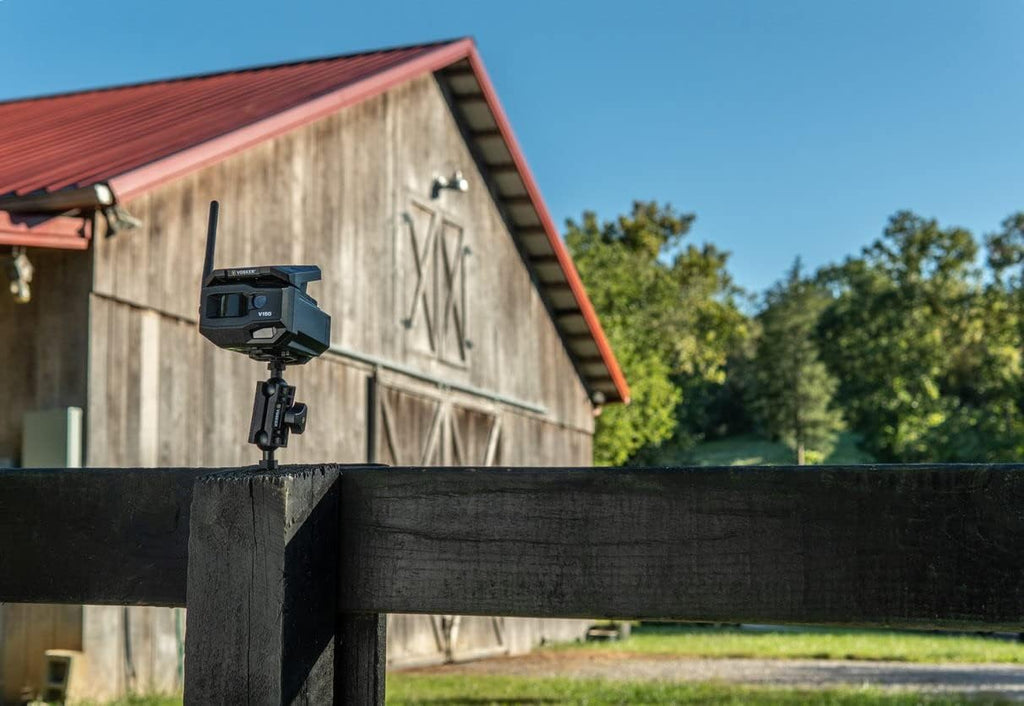 Vosker V150 Solar-Powered LTE Cellular Home Security Outdoor Camera | Motion Activated Sensor Nightvision Wireless Camera | Receive Photos on Your Mobile App (V150-US-MSD32GB)