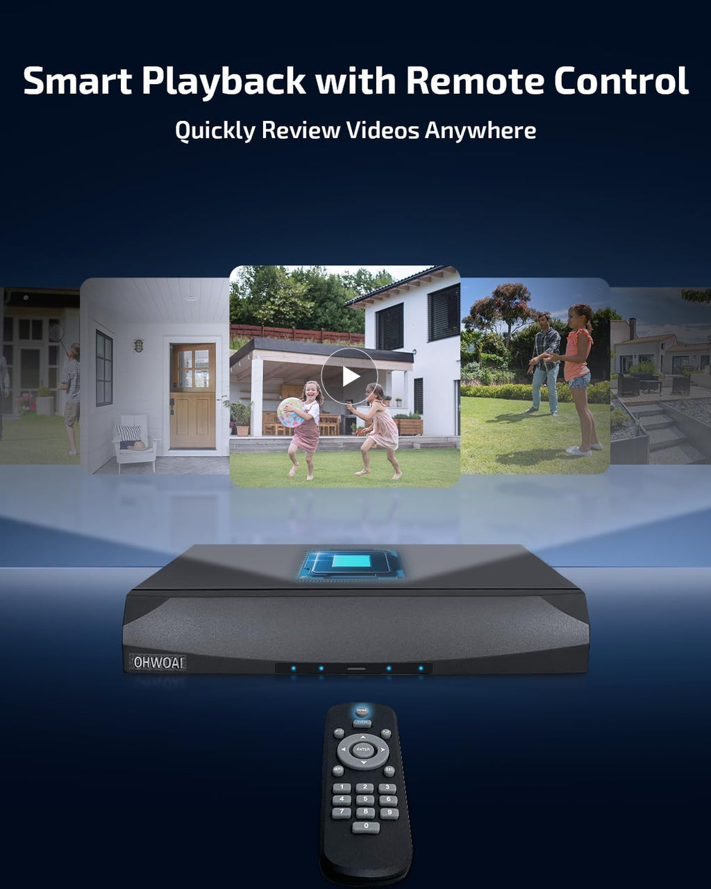 Two-Way Audio PoE Security Camera System Outdoor, 5MP Wired Cameras with 4K 8CH NVR Systems, Home Surveillance Video DVR Kits