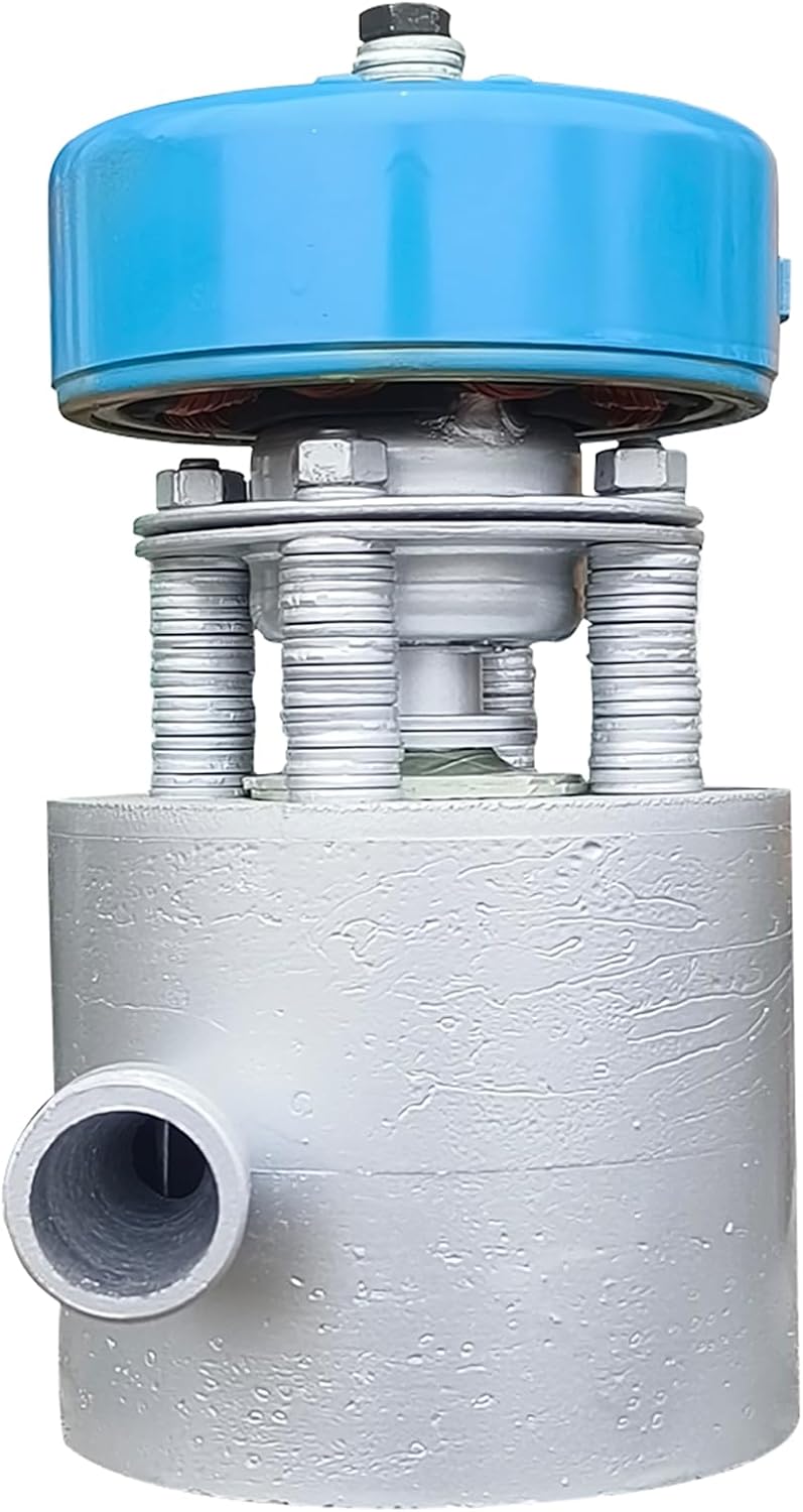 1000W Micro Hydroelectric Generator 1KW 220V Portable Micro Hydro Generator with Blue Connector Hydroelectric Power Station Water Turbine Generator for Home Use, Lighting, Monitoring,1kw,220V