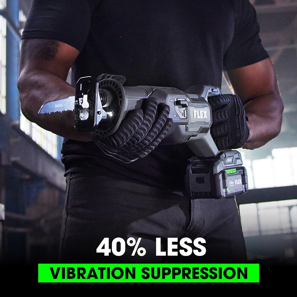 FLEX 24V Brushless Cordless Reciprocating Saw Tool Only, Battery and Charger Not Included - FX2271-Z