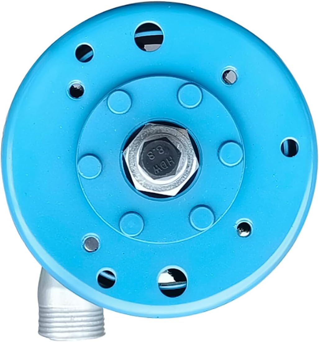 1000W Micro Hydroelectric Generator 1KW 220V Portable Micro Hydro Generator with Blue Connector Hydroelectric Power Station Water Turbine Generator for Home Use, Lighting, Monitoring,1kw,220V