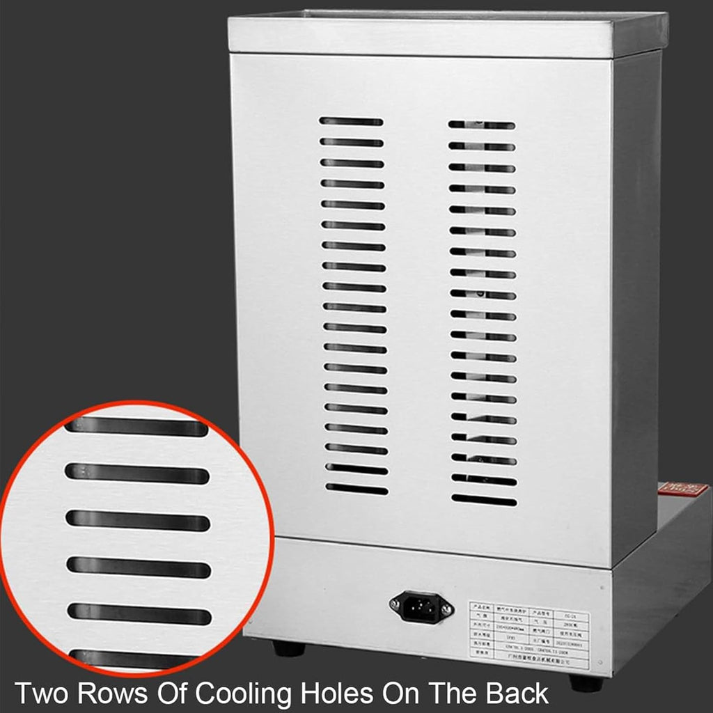 Countertop Rotisserie, Barbecue Grill, Vertical Rotisserie Grill, Stainless Steel Burner, Barbecue Grill Cooking Tools