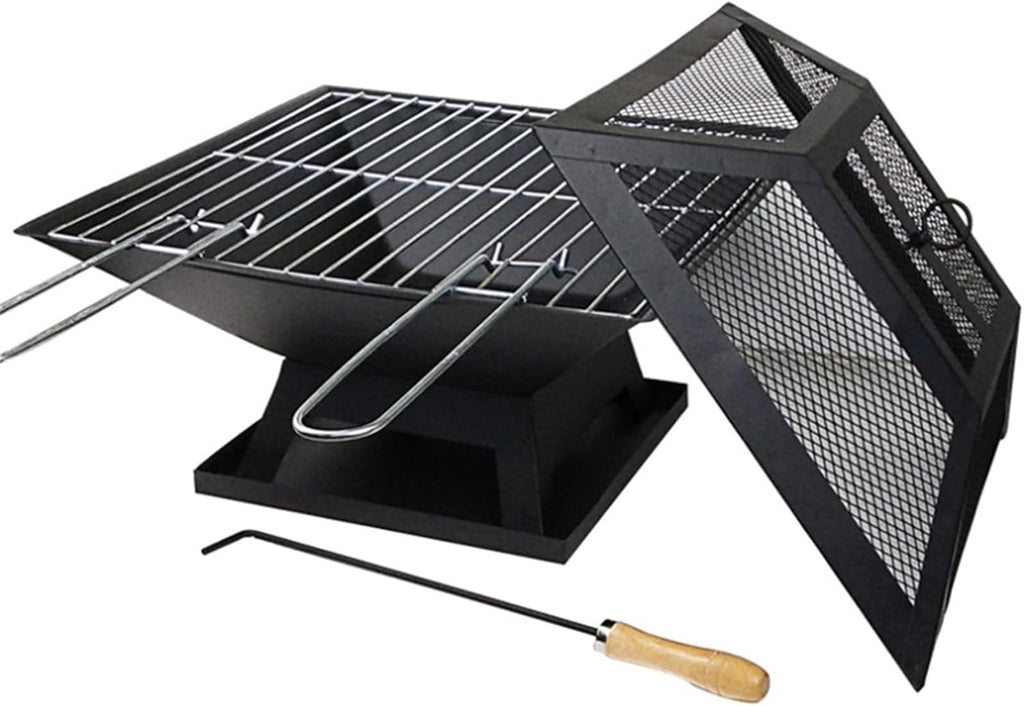Portable Charcoal Grill Outdoor Barbecue Grill Charcoal Grill Portable Folding Desk Tabletop Grill for Picnic BBQ Grill for Outdoor