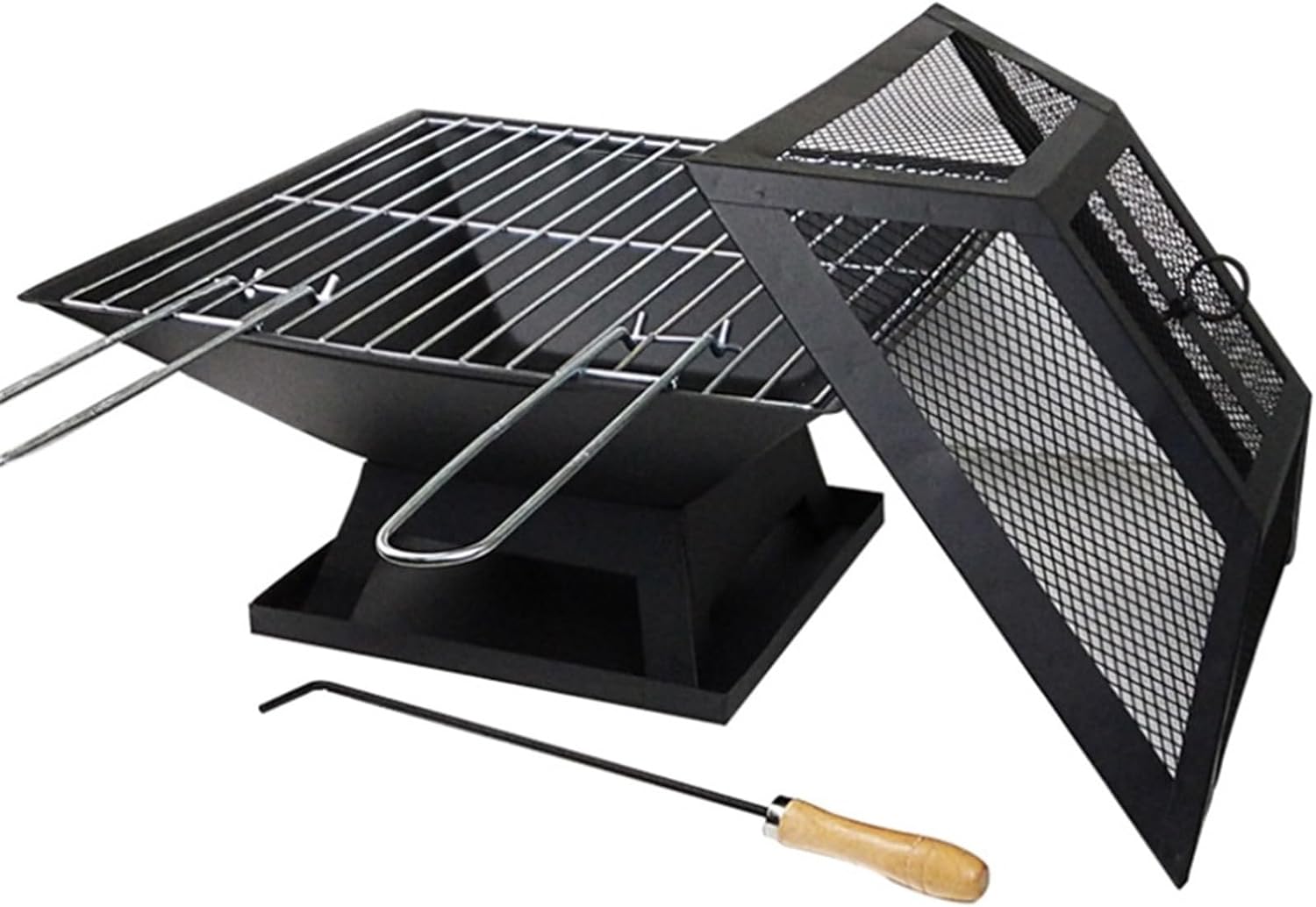 Portable Charcoal Grill Outdoor Barbecue Grill Charcoal Grill Portable Folding Desk Tabletop Grill for Picnic BBQ Grill for Outdoor