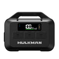 Hulkman Mega 576Wh Power Station, Works at -4°F, PD100W, 1h fast charging, Ternary Lithium Battery with 10 ports, 600W AC Outlets, UPS 15ms, Solar Generator(Solar Panel Optional), Solid Black
