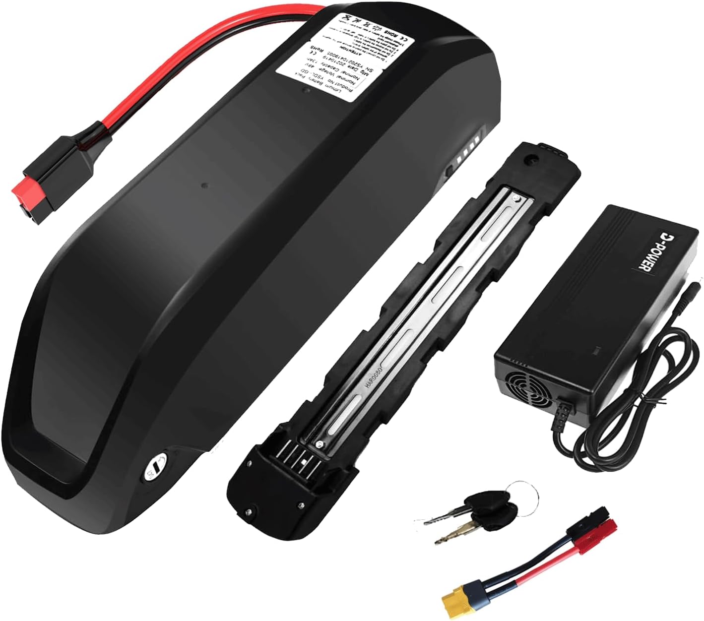 BAFANG (US Warehouse) 48V 52V Electric Bike Battery 13Ah 17.5Ah 20Ah Removable Large Capacity Lithium Battery for 500W 750W 1000W 1500W Adult Electric Bike Conversion Kit Snow Fat Tire Bike Motor
