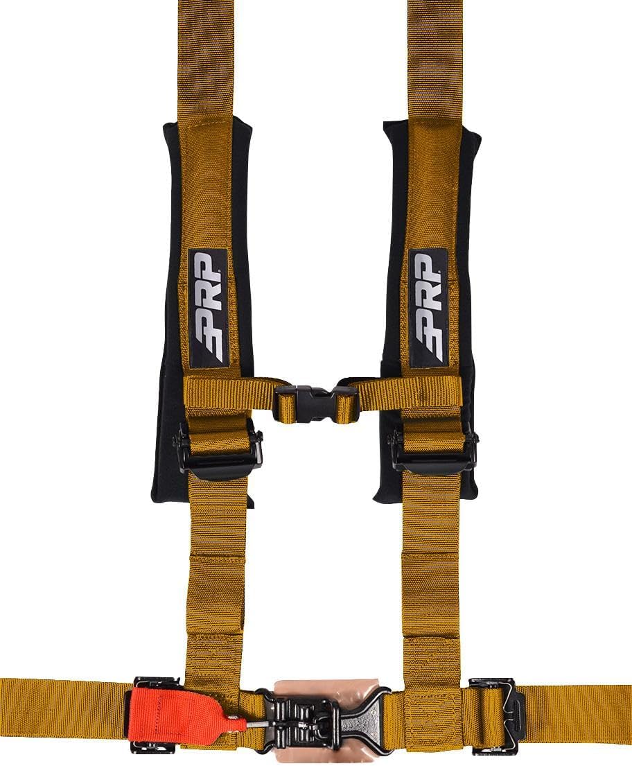 PRP Seats 4 Point 2' Surelatch Harness with 2' Padding - EZ Adjusters, Removable Strap