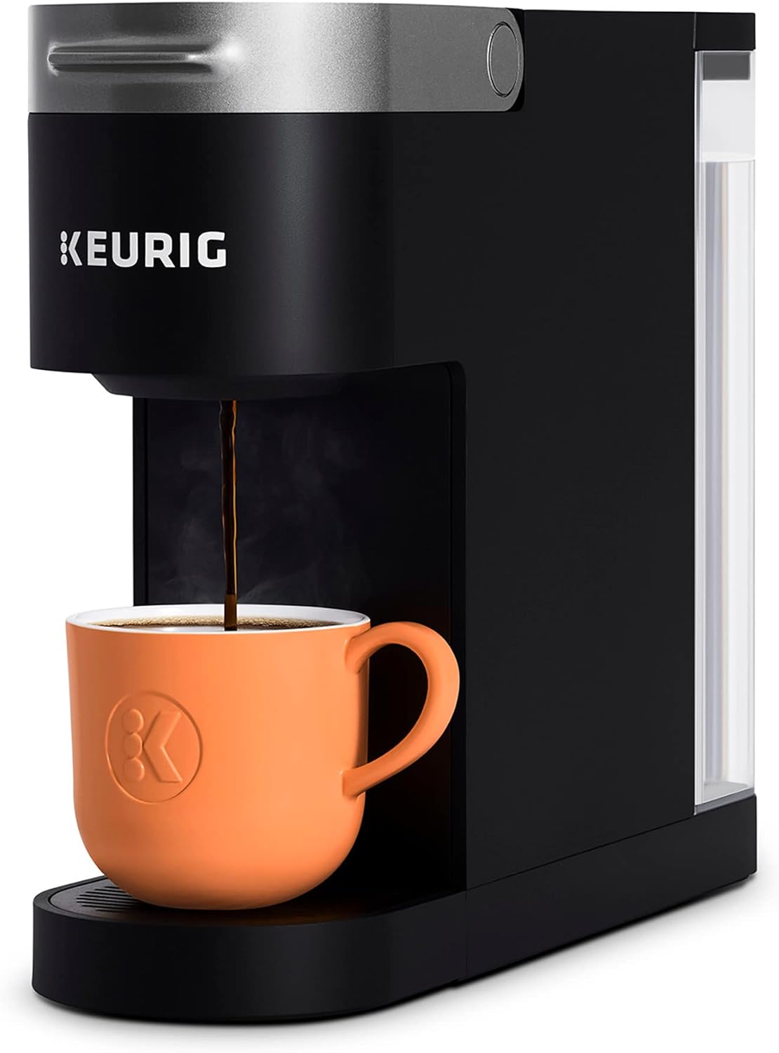 Keurig K- Slim Single Serve K-Cup Pod Coffee Maker, Multistream Technology, Black & Brewer Cleanse Kit For Maintenance Includes Descaling Solution & Rinse Pods
