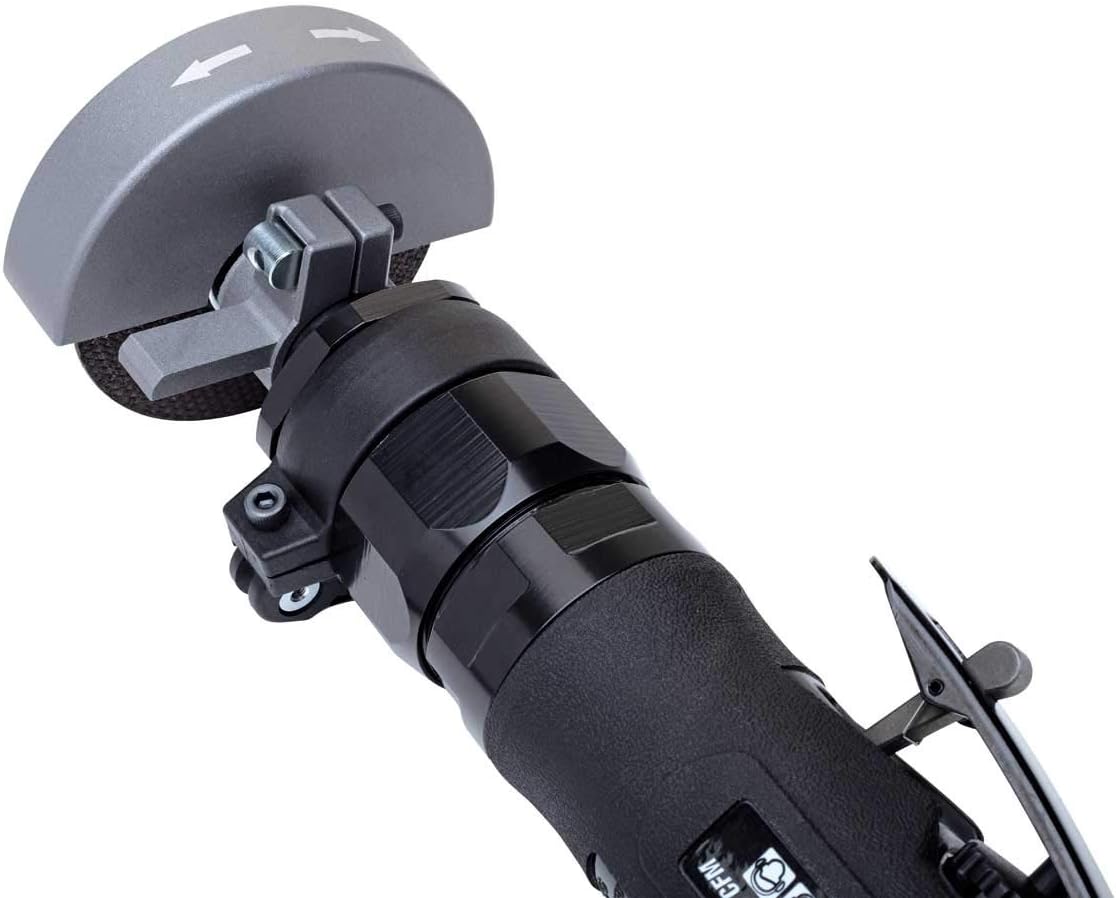 Eastwood 3in Adjustable Head Cut Off Tool Up N Down Function Durable Air Motor Aluminum Shroud
