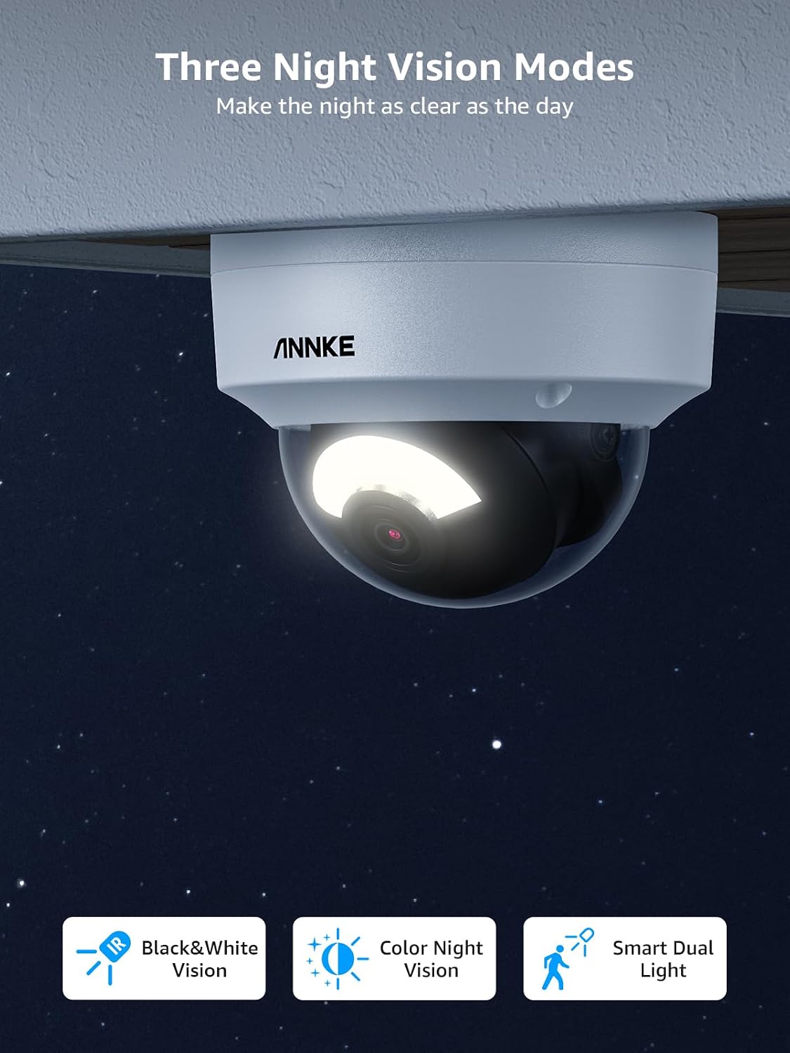 ANNKE H800 32CH PoE Home Security Camera System, 24 x Wired 4K Outdoor IP Cameras with Clear Night Vision, H.265+ 12MP NVR Surveillance System 6TB HDD, for 7/24 Recording