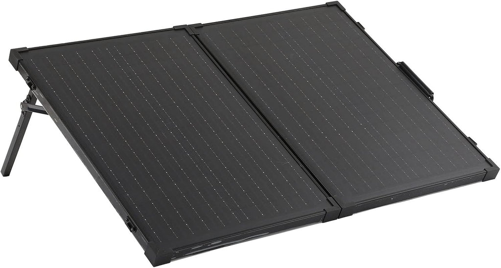 IP65 High Efficiency Foldable Solar Panel Portable Foldable Solar Generator Charger with Stand for Power Station (100W)