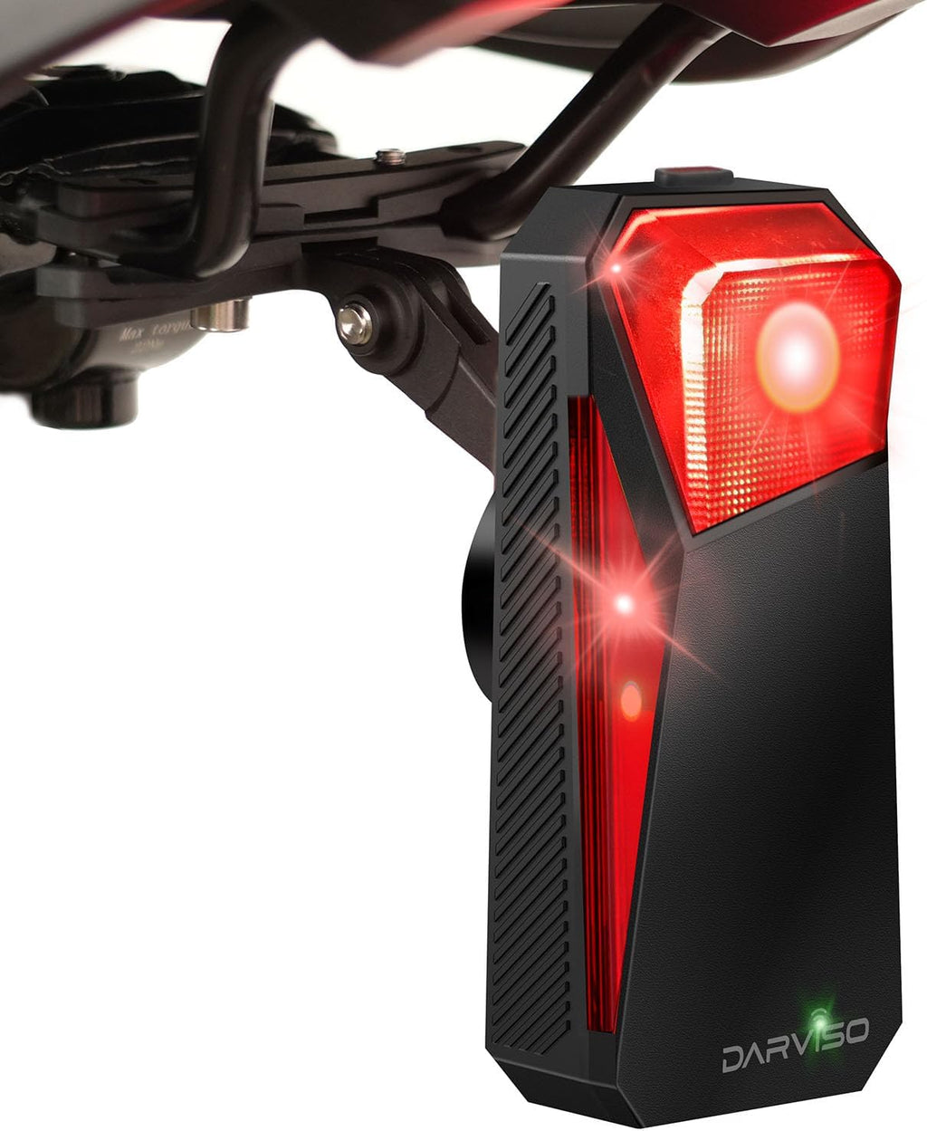 Ride-X9 Bike Radar Tail Light, Smart Rear Bike Light with 120° Lane-Level Vehicle Detection, Security Alerts & Auto Brake, USB-C Rechargeable, IP67 Waterproof, APP Display & Bike Computer Compatible