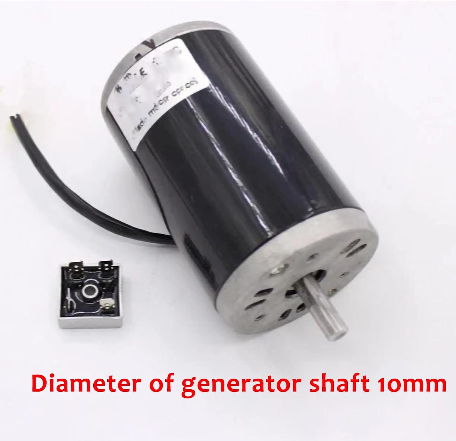 220V 550W High-Power Permanent Magnet DC Generator, Wind Water Hand Crank Pedal Power Generator Motor For DIY Energy Projects