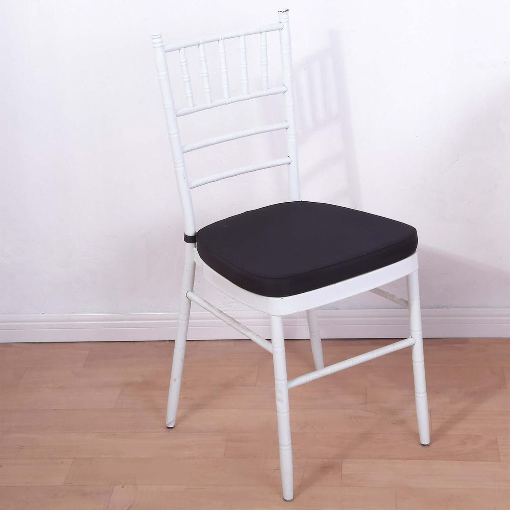 Efavormart 50PCS Chair Pad | Seat Padded Black Sponge Cushion