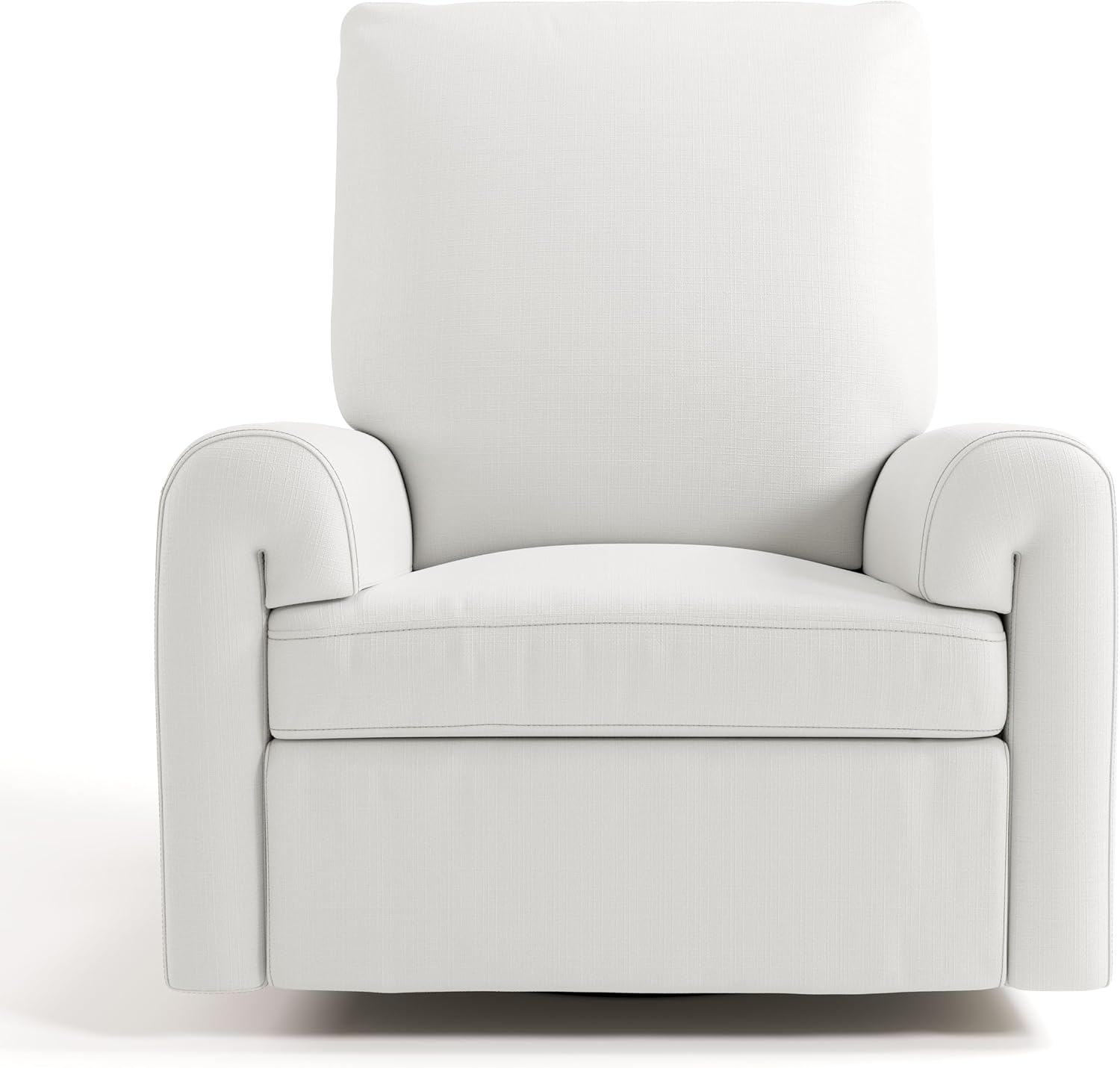 Storkcraft Sorrento Deluxe Power Recliner Swivel Glider – Premium Electronic Nursery Rocking Chair, Oeko-TEX 100 Certified, Includes Dual-USB Charging Port with USB-A & USB-C (Ivory Basketweave)