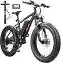 ZNH 750W|1000w Electric Bike for Adults, 48V 13Ah Removable Battery, 24' x 4.0' Fat Tire E-Bike, Up to 80 Miles, 7-Speed, Hydraulic Suspension, LCD Display, UL 2849 Certified