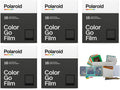 Polaroid Go Color Film Double Pack (Black Frame Edition, 5-Pack) with Storage Box Bundle (6 Items)