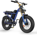 Electric Bike for Adults, 1500W Peak Motor Ebike with 48V 15.6Ah Built-in Removable Battery, 70 Miles Range Top Speed 28 MPH Electric Bike, 20' Off Road All terrian Fat Tire E Bike with 7 Speed