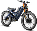 eAhora Romeo Pro 3 Electric Bike for Adults, 5600W 50MPH Dual Motor Ebike, 60V 80AH 250Miles Long Range Electric Bike, 26' *4.0 Fat Tire Electric Mountain Bike Full Suspension Off-Road E-Bike
