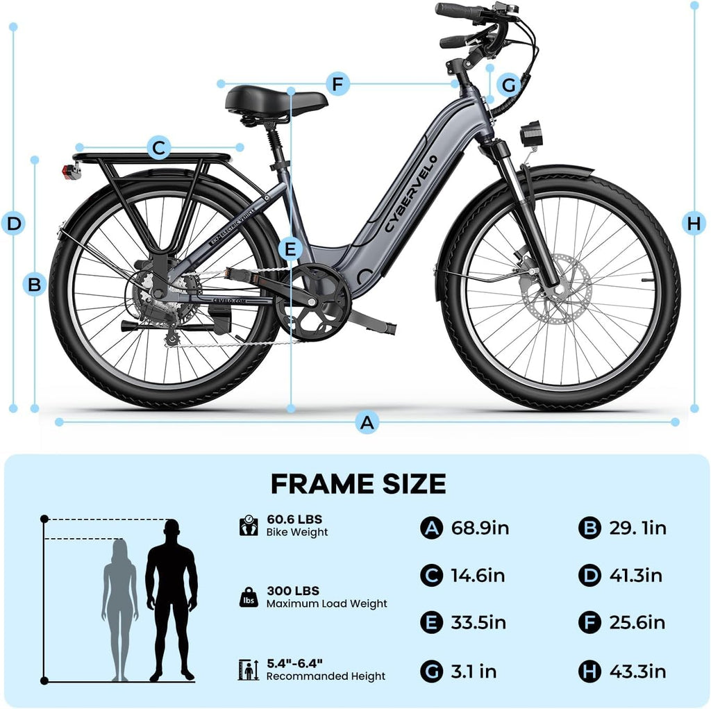1000W Peak Electric Bike for Adult,48V 25AH(1200WH) 26' Ebike, up 80 Miles Removable Battery,Adult Electric Bicycles for All Terrain,Men Women E Bike for Commute Beach
