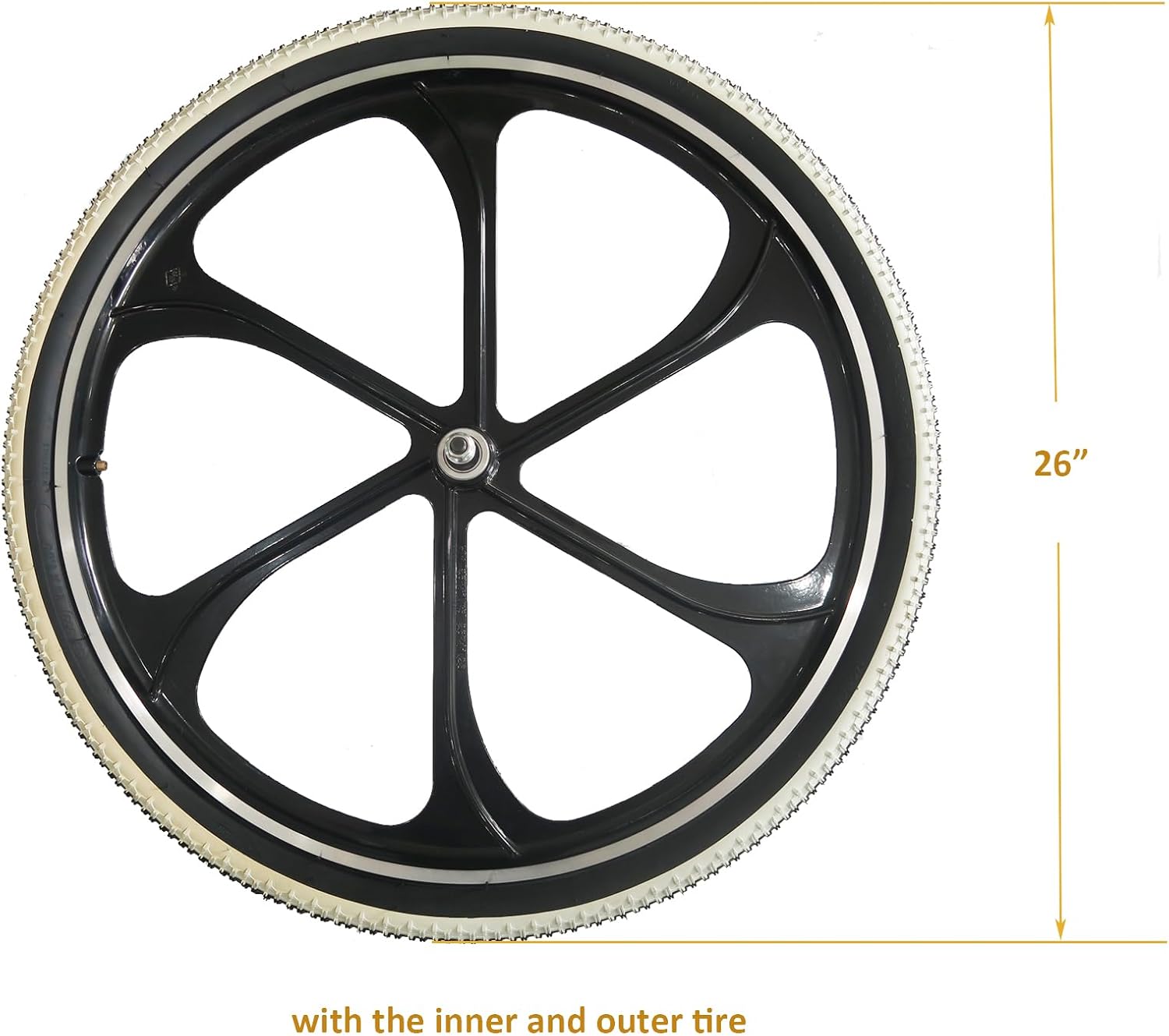 26'/29' Aluminum Mag Wheel/Black/Bicycle Wheelset 100 * 135mm /Rimset/Wheel/Bike Rim Disc Brake - Gas Motorized Bicycle