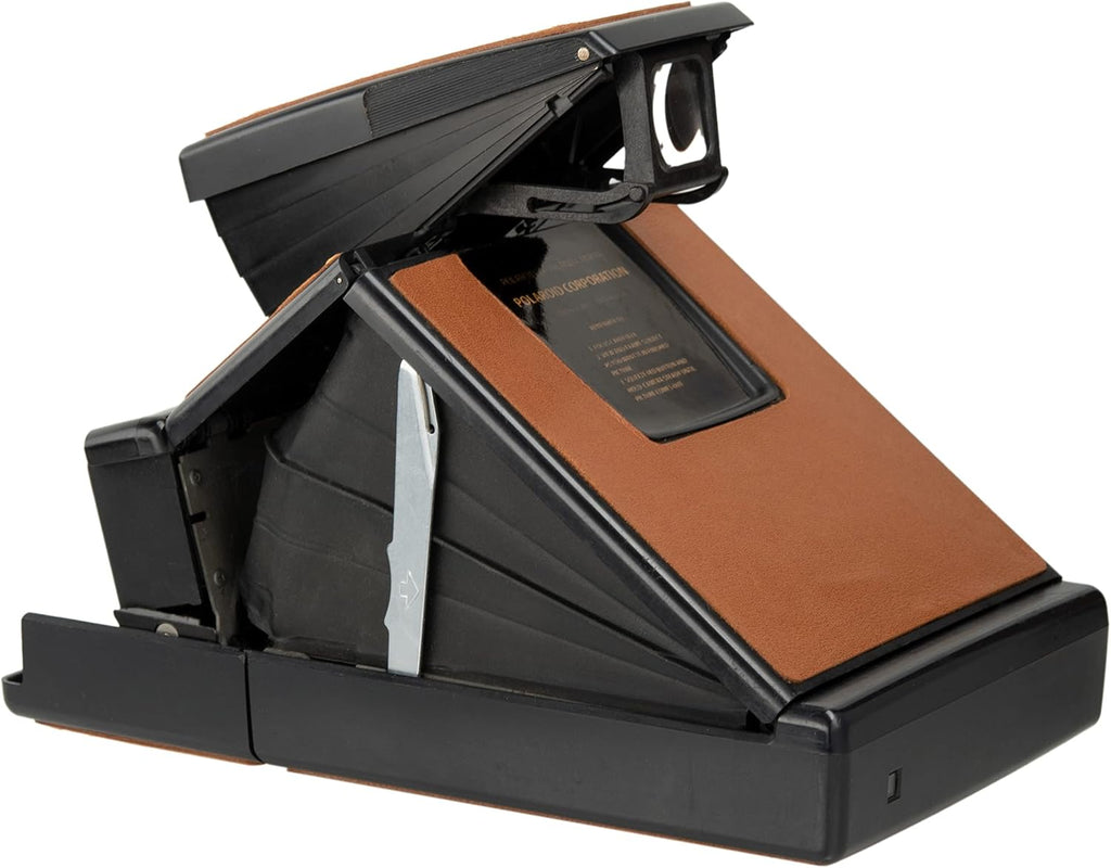 Polaroid Sx-70 Black Model 2 with Strap and Vintage Polaroid Ever-Ready Case