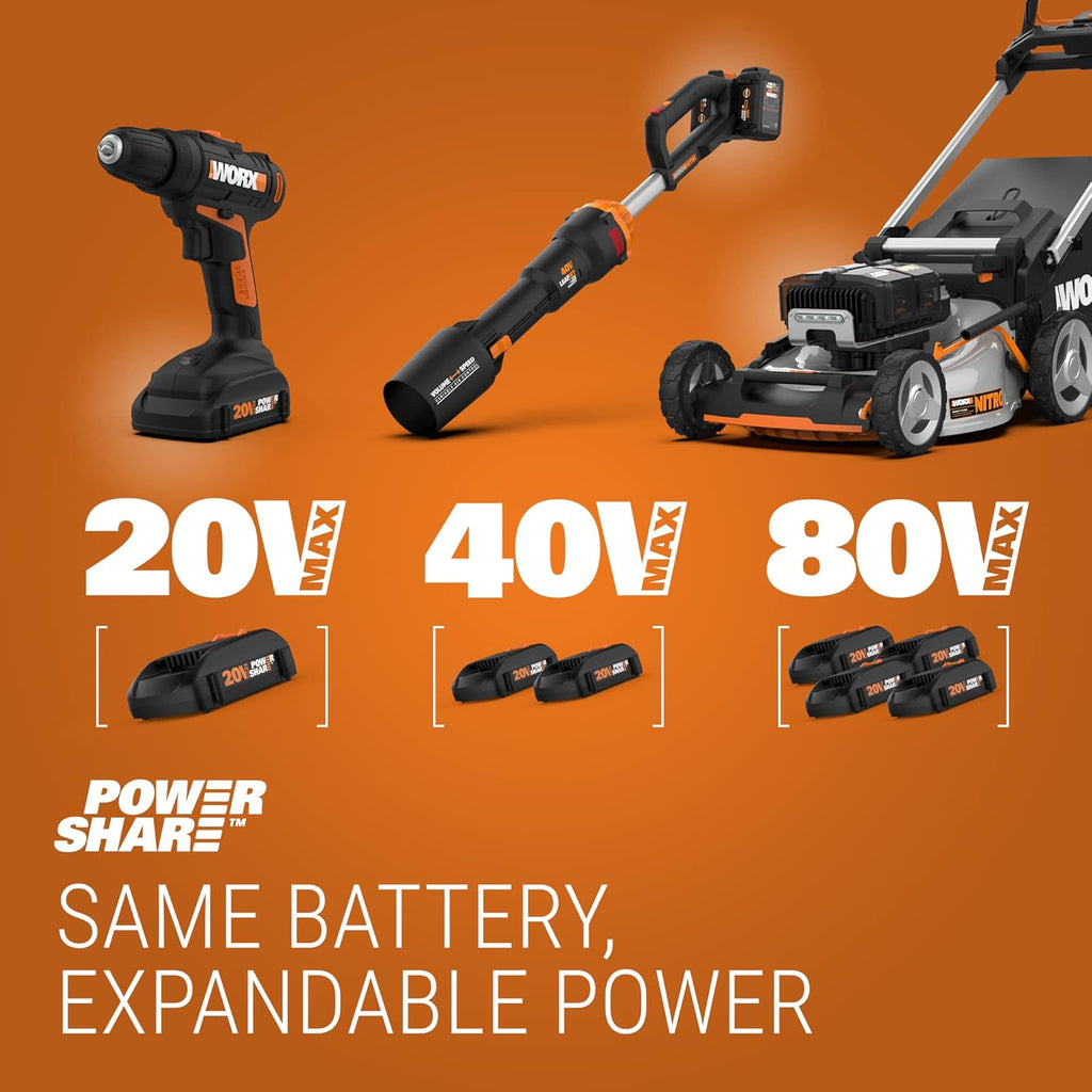 Worx MAKERX WX992L 20V 2pc Crafting Tool Combo Kit - Rotary Tool + Air Brush