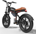 Totem Qnut Electric Bike for Adults 28Mph 1500W, Moped Style Ebike with Fat Tire 48v 18Ah Battery 60 Miles 7 Speed Commuting E-Bike for Men Women Electric Bicycles