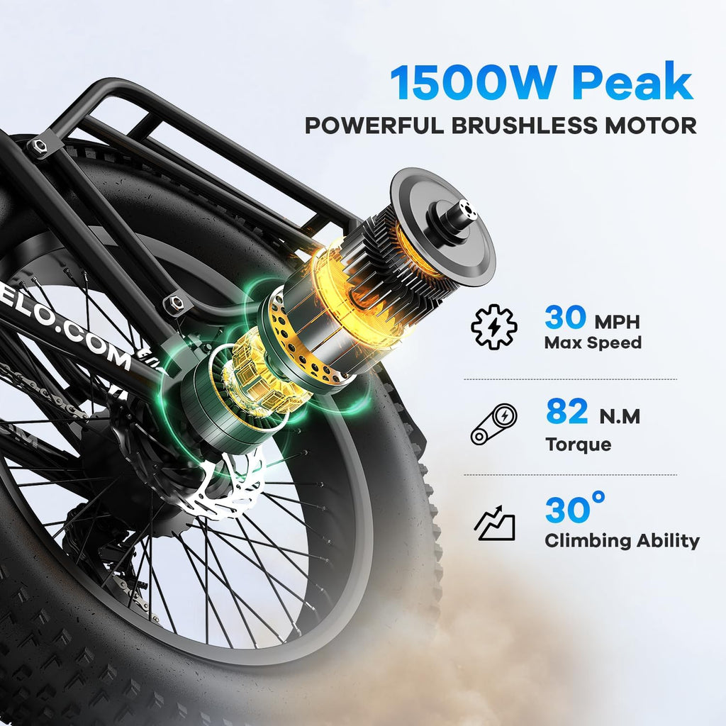 Cybervelo 1000W Folding Electric Bike,48V 20.8AH Removable Battery EBike,30+MPH,80 Miles Max Range Electric Bike for Adults, 20' Fat Tire Foldable ebike, Adult Electric Bikes for Commute All Terrain