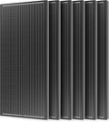 18BB N-Type 600 Watt Solar Panel, 12V 6PCS 100W Solar Panels, 25% High-Efficiency, Monocrystalline PV Modules, for RV, Marine, Boat, Shed Farm, Rooftop, Farm and Off-Grid System