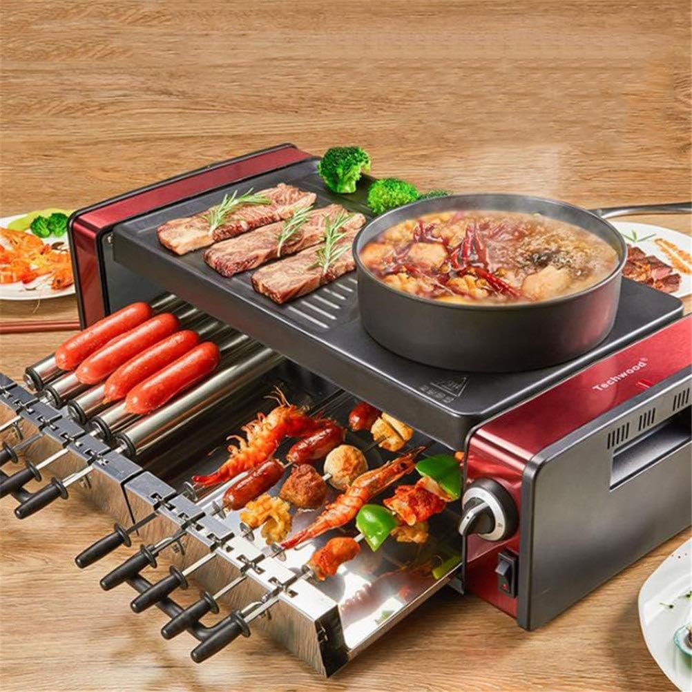 Household Electric Barbecue Machine Multifunctional Korean Style Smokeless BBQ Grill Hot Pot BBQ Integrated Machine